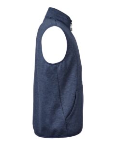 HUK H130099 Men’s Coldfront+ Vest – Naval Academy Heather (side)