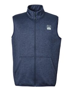 HUK H130099 Men’s Coldfront+ Vest – Naval Academy Heather