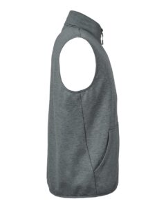 HUK H130099 Men’s Coldfront+ Vest – Volcanic Ash Heather (side)