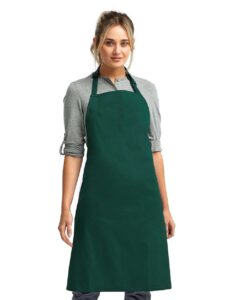 Artisan Collection by Reprime RP150 Recycled Bib Apron – Bottle (on model)