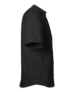 HUK H150171 Men’s Tide Point Short Sleeve Shirt – Black (side)