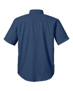 HUK H150171 Men’s Tide Point Short Sleeve Shirt – Naval Academy (back)