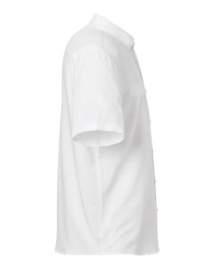 HUK H150171 Men’s Tide Point Short Sleeve Shirt – White (side)