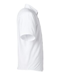 HUK H150154 Men’s Kona Short Sleeve Solid Shirt – White (side)