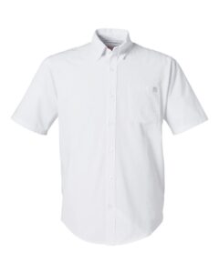 HUK H150154 Men’s Kona Short Sleeve Solid Shirt – White