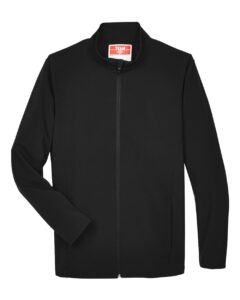 Team 365 TT80 Men’s Leader Soft Shell Jacket – Black