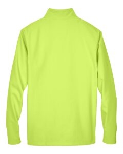 Team 365 TT80 Men’s Leader Soft Shell Jacket – Safety Yellow (back)