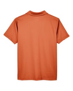 Team 365 TT21 Men’s Command Snag Protection Polo – Sport Burnt Orange (back)