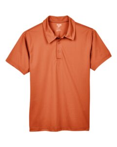 Team 365 TT21 Men’s Command Snag Protection Polo – Sport Burnt Orange