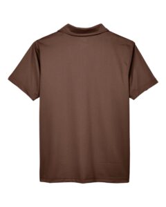 Team 365 TT21 Men’s Command Snag Protection Polo – Sport Dark Brown (back)
