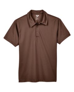 Team 365 TT21 Men’s Command Snag Protection Polo – Sport Dark Brown