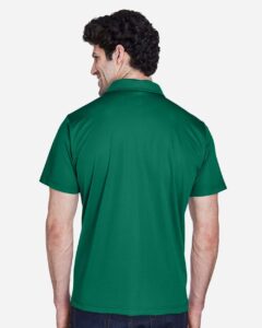 Team 365 TT21 Men’s Command Snag Protection Polo – Sport Forest (on model back)