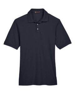 Harriton M265 Men’s Easy Blend™ Polo – Navy