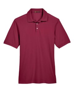 Harriton M265 Men’s Easy Blend™ Polo – Wine