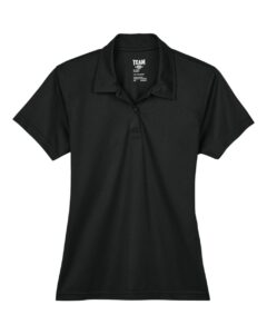 Team 365 TT21W Women’s Command Snag Protection Polo – Black