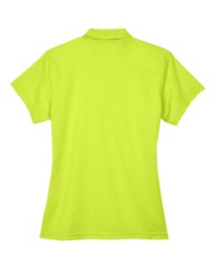 Team 365 TT21W Women’s Command Snag Protection Polo – Safety Yellow (back)