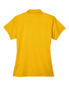 Team 365 TT21W Women’s Command Snag Protection Polo – Sport Athletic Gold (back)