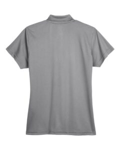 Team 365 TT21W Women’s Command Snag Protection Polo – Sport Graphite (back)