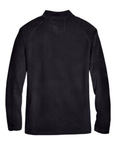 Team 365 TT90 Men’s Campus Microfleece Jacket – Black (back)
