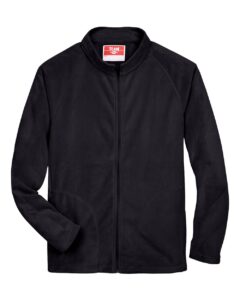 Team 365 TT90 Men’s Campus Microfleece Jacket – Black