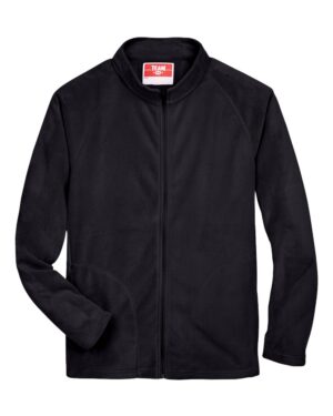 Team 365 TT90 Men’s Campus Microfleece Jacket – Black