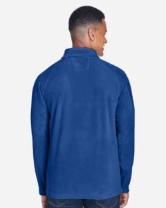 Team 365 TT90 Men’s Campus Microfleece Jacket – Sport Royal (on model back)