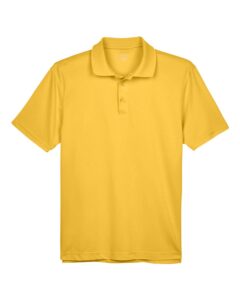 Harriton M315 Men’s Polyester Jersey Polo – Gold