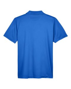 Harriton M315 Men’s Polyester Jersey Polo – True Royal (back)