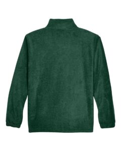 Harriton M990 Men’s Full-Zip Fleece – Hunter (back)