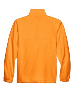 Harriton M990 Men’s Full-Zip Fleece – Safety Orange (back)