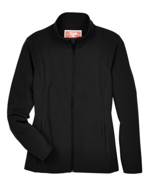 Team 365 TT80W Women’s Leader Soft Shell Jacket – Black