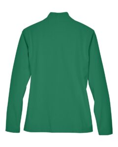 Team 365 TT80W Women’s Leader Soft Shell Jacket – Sport Kelly (back)
