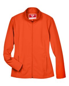 Team 365 TT80W Women’s Leader Soft Shell Jacket – Sport Orange