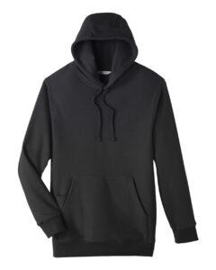 Team 365 TT96 Unisex Zone HydroSport™ Heavyweight Hooded Sweatshirt – Black