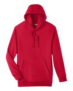 Team 365 TT96 Unisex Zone HydroSport™ Heavyweight Hooded Sweatshirt – Sport Red