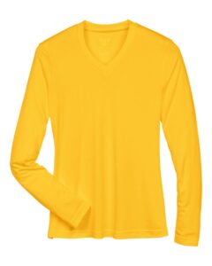 Team 365 TT11WL Women’s Zone Performance Long Sleeve T-Shirt – Sport Athletic Gold