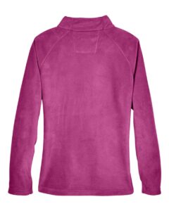 Team 365 TT90W Women’s Campus Microfleece Jacket – Sport Charity Pink (back)