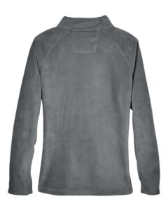 Team 365 TT90W Women’s Campus Microfleece Jacket – Sport Graphite (back)
