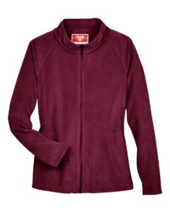 Team 365 TT90W Women’s Campus Microfleece Jacket – Sport Maroon