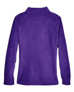 Team 365 TT90W Women’s Campus Microfleece Jacket – Sport Purple (back)