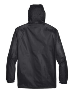 Team 365 TT73 Unisex Zone Protect Lightweight Jacket – Black (back)