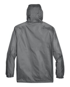 Team 365 TT73 Unisex Zone Protect Lightweight Jacket – Sport Graphite (back)