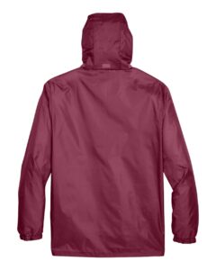 Team 365 TT73 Unisex Zone Protect Lightweight Jacket – Sport Maroon (back)