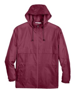 Team 365 TT73 Unisex Zone Protect Lightweight Jacket – Sport Maroon