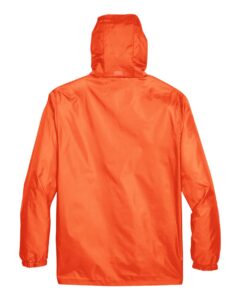 Team 365 TT73 Unisex Zone Protect Lightweight Jacket – Sport Orange (back)