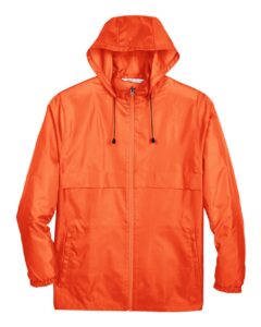 Team 365 TT73 Unisex Zone Protect Lightweight Jacket – Sport Orange