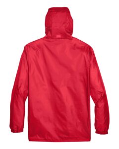 Team 365 TT73 Unisex Zone Protect Lightweight Jacket – Sport Red (back)