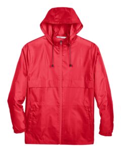Team 365 TT73 Unisex Zone Protect Lightweight Jacket – Sport Red