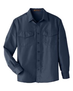 Harriton M580L Men’s Key West Performance Staff Shirt – Navy