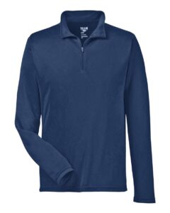 Team 365 TT31 Men’s Zone Performance Quarter-Zip Pullover – Sport Dark Navy